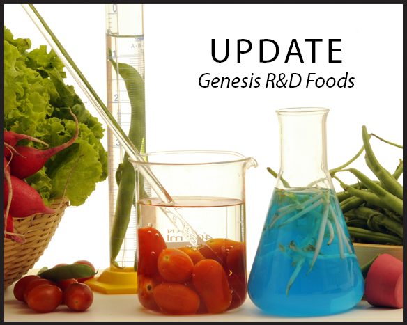 Genesis R&D Food 11.7 Update Overview
