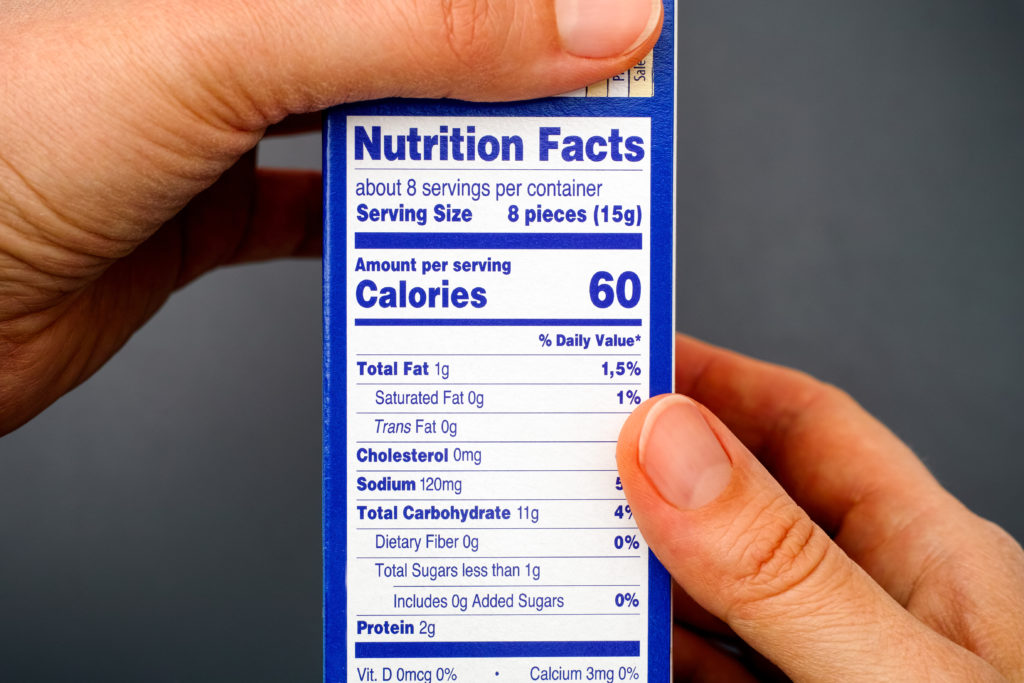 How To Create An Fda Compliant Nutrition Facts Label Esha Research