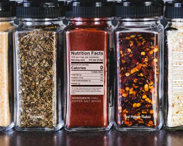 Labeling Spices and Spice Blends