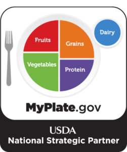 Updated MyPlate logo from the USDA